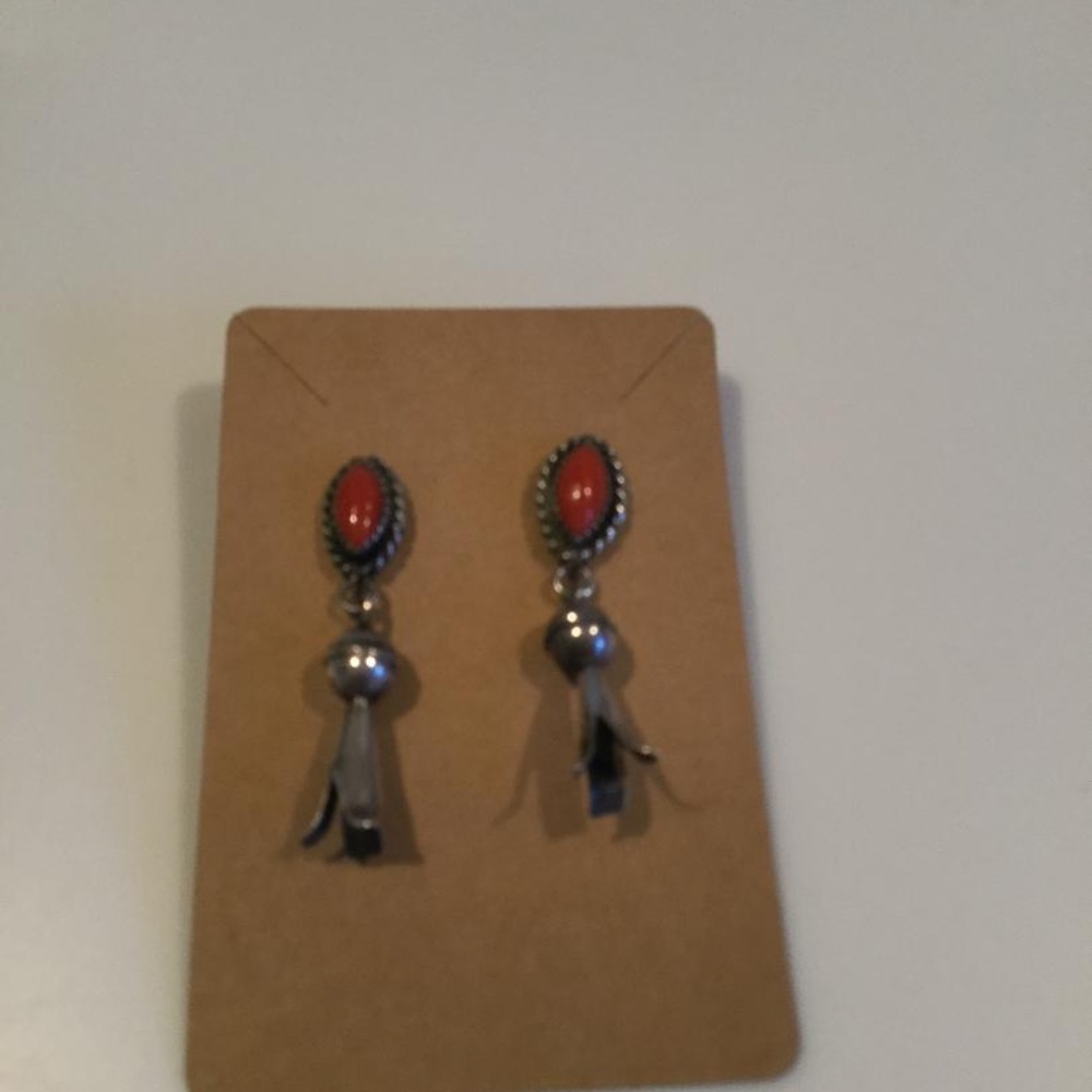 Vintage American Indian earrings